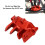 1/10 RC Achsengehäuse Oberer Stangenhalter 55x32mm Rot 6