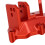 1/10 RC Achsengehäuse Oberer Stangenhalter 55x32mm Rot 8