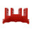 1/10 RC Achsengehäuse Oberer Stangenhalter 55x32mm Rot 4