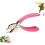 Staple Remover 3-Pack Pink Office Carpet Staples Puller 18 x 12.2 cm Heavy-Duty Tool 5