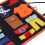 Sensorische Stoff-Demenz-Decke, Feinmotorik-Farbe 11