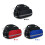 Erweiterbare MTB-Hintertasche 32x25x18 cm Schwarz/Rot/Blau 4