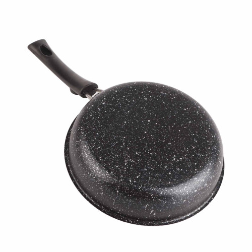 Edelstahl-Bratpfanne 7,1 Zoll ergonomischer Griff 2