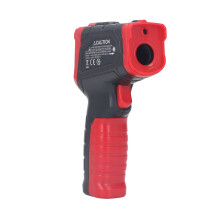 IR-Thermometer -50 bis 880 C, 4-stellig, Schwarz/Rot
