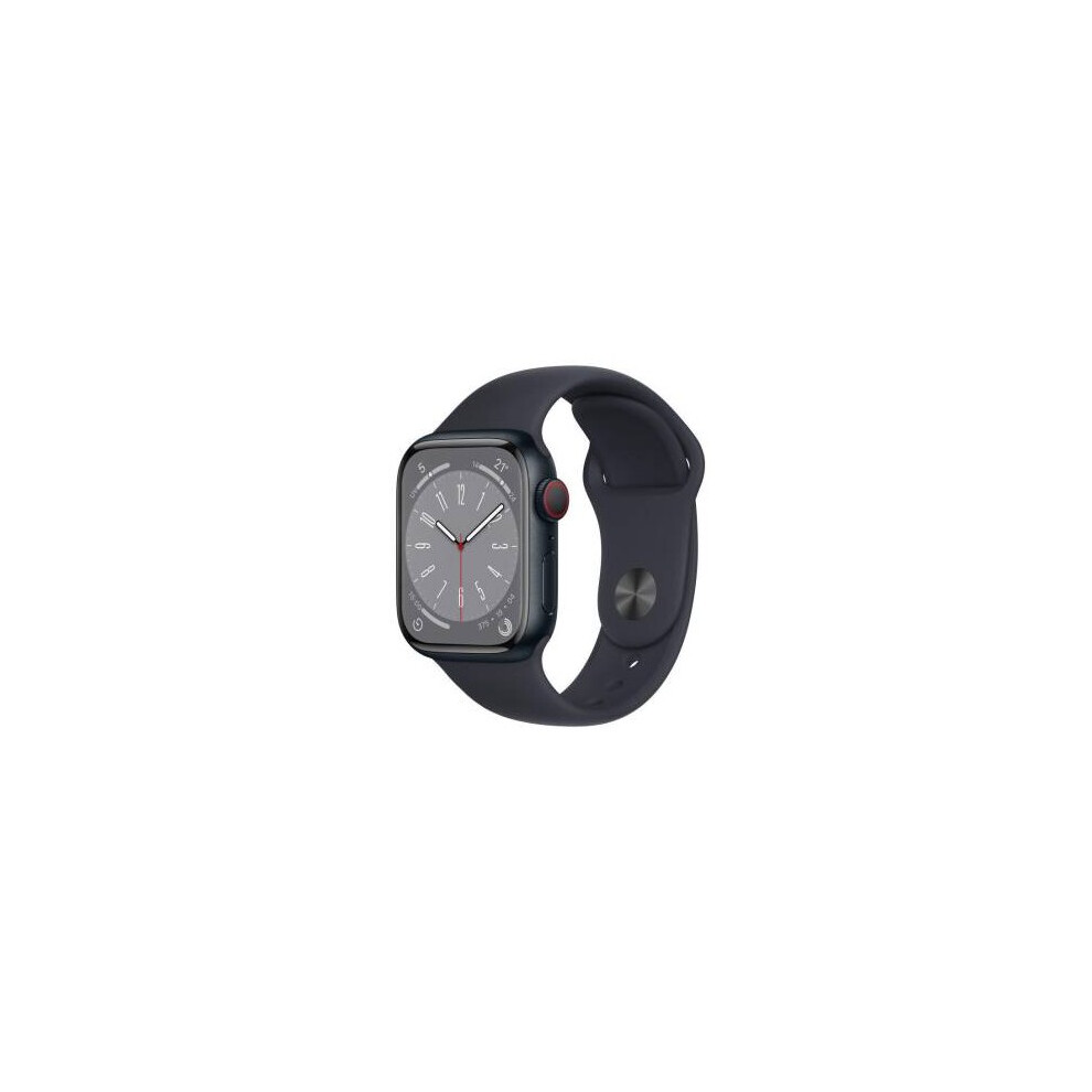 Apple Watch Serie8 Cell 41mm Midnight AC / Midnight SB MNHV3TY / A