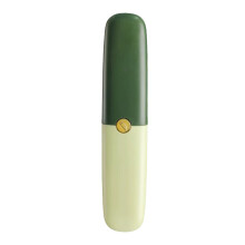 2 in 1 Fruit Peeler Double Head Stainless Steel Multifunctional Peeling Slicing Knife for Kitchen Green