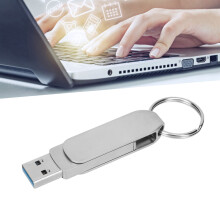 Gedächtniss-Stick USB 3.0 Type C Wasserdicht Hochgeschwindigkeits-Flash-Laufwerk für Handy und Computer Speicher 128GB