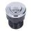 Luftschalter mit Edelstahlkopf 125-250V 16A 34mm 5