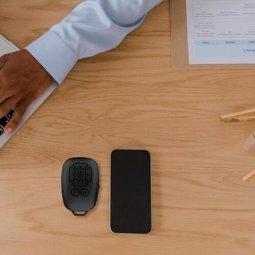 Bluetooth Mobile Phone Remote Button Clicker Rechargeable Wireless Remote Shutter Release For iOS iPhone iPad 2