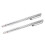 2er Pack Teleskopischer Teststab Edelstahl 63 g 2,2 oz 11