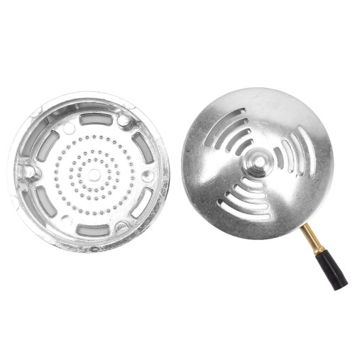 Universeller Kohlenhalter für Shisha, silber, 160 g 1