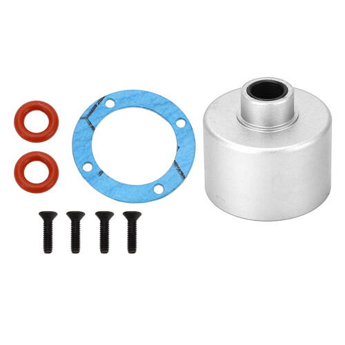 RC-Differential-Gehäuse Aluminium Silber 24x16mm 1