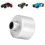 RC-Differential-Gehäuse Aluminium Silber 24x16mm 16