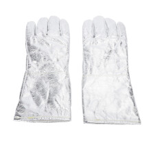 Heat Resistant Welding Gloves Aluminized Welding Gloves Fire Proof Flame UK