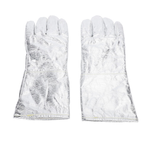 Heat Resistant Welding Gloves Aluminized Welding Gloves Fire Proof Flame UK