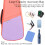 23-inch Ukulele Bag 640x240x65mm Dark Green 4
