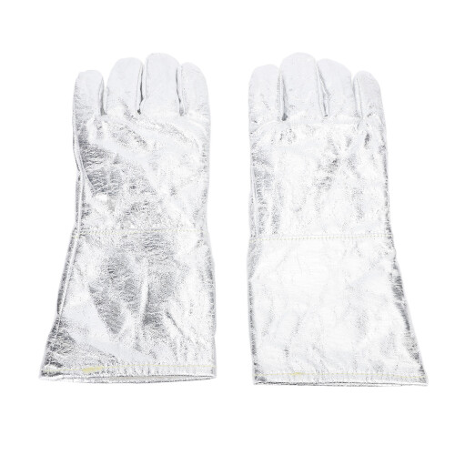 Heat Resistant Welding Gloves Aluminized Welding Gloves Fire Proof Flame UK 2