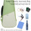 23-Inch Uke Bag Case 25.20x9.45x2.56in Dark Green 4