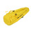 Yellow 23-in Ukulele Bag Case 640x240x65mm, 400g 1