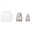 Plasma Cutter Nozzle Tips 3Pcs for P80 Cut Torch Electrode Protective Ceramic 10