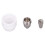 Plasma Cutter Nozzle Tips 3Pcs for P80 Cut Torch Electrode Protective Ceramic 16