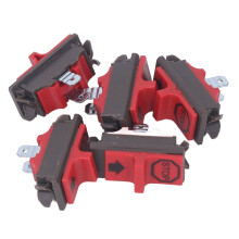 5 Stück Kettensägen Flammenaus-Schalter ABS-Gehäuse 503718201 Kettensägen-Motor-Aus-Schalter für Husqvarna 365 371 372 336