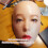 5D Silicone Makeup Practice Mannequin with Detachable Eyes Yellow 7