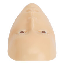 5D Silicone Makeup Practice Mannequin with Detachable Eyes Yellow