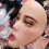5D Silicone Makeup Practice Mannequin with Detachable Eyes Yellow 16