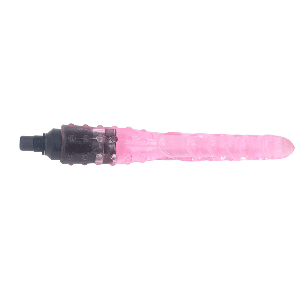 Pink Fascia Gun Head Attachment Waterproof Massage Gun Replacement Head Soft Silicone