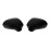 Seat Leon Ibiza Mirror Cap Replacement 2 Pcs Glossy Black Side Wing Covers 7