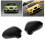 Seat Leon Ibiza Mirror Cap Replacement 2 Pcs Glossy Black Side Wing Covers 13