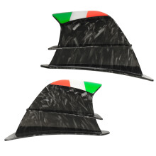 Motorrad-Winglets, 2 Stück, helles Marmordesign, passend für Ninja 400/250, Z900, Z1000