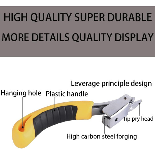 Heavy Duty Staple Remover 2-Pack For Upholstery Office School Home 1