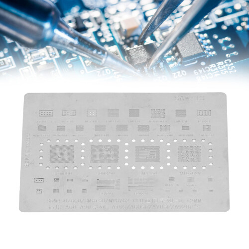 Smartphone-CPU BGA Reballing-Schablone 0.12mm A60-A90