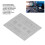 Smartphone-CPU BGA Reballing-Schablone 0.12mm A60-A90 9