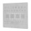 Smartphone-CPU BGA Reballing-Schablone 0.12mm A60-A90 8