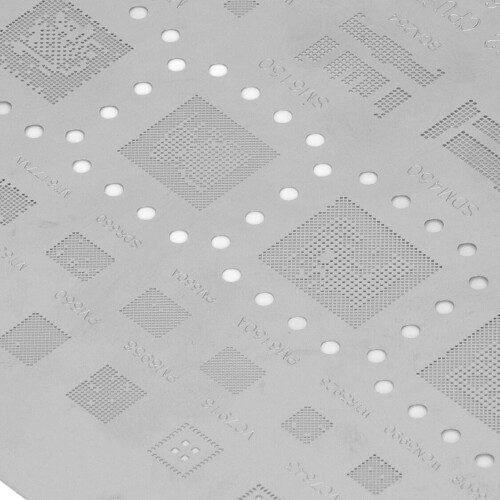 Smartphone-CPU BGA Reballing-Schablone 0.12mm A60-A90 2