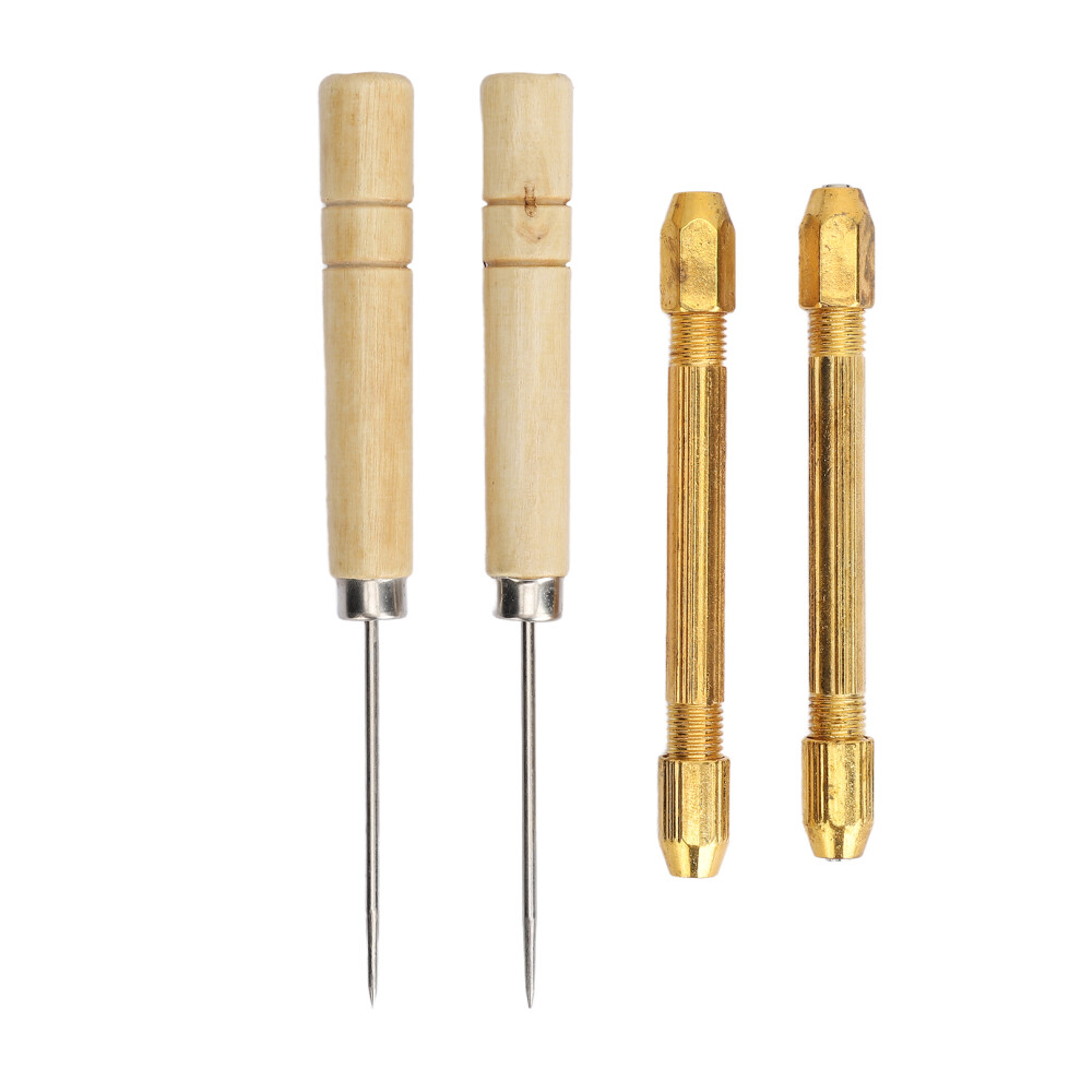 Unisex 2Pcs Doll Hair Rooting Holders & 10Pcs 0.6Mm Needle Diy Reroot Tool
