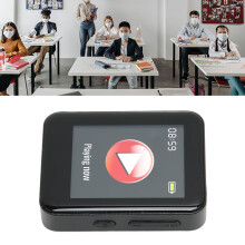 Digitaler Diktiergerät HD Rauschreduzierung KI Intelligentes Timing Sprachaktivierter Recorder MP3 Recorder mit E-Book Neutral Englisch (mi