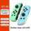 (Green Baby Blue, Multicolor) n8s JOY-02 1 Pair Wireless Controller for Nintendo Switch Game Console d6m Bluetooth Game Handle wit 2