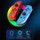 (Green Baby Blue, Multicolor) n8s JOY-02 1 Pair Wireless Controller for Nintendo Switch Game Console d6m Bluetooth Game Handle wit 3