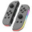 (Grey Grey, Multicolor) n8s JOY-02 1 Pair Wireless Controller for Nintendo Switch Game Console d6m Bluetooth Game Handle wit 1