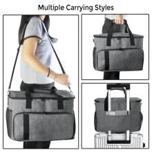 Tragetasche für PS5/PS4/PS3 - 40x18x28cm, Schwarz