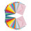 Multicolor Stamp Envelopes 100 Pack For Stamp Storage Decorative Budgeting Envelopes 1