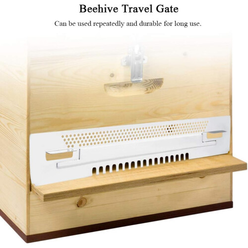 Beekeeping Equipment Beehive Sliding Mouse Guard Travel Gate Breeding Tool 2