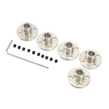 6mm Wellenkupplung 5 Stück Flanschverbinder für RC-Modelle Starre Führungseinheit