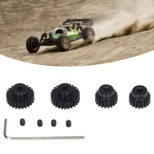 RC-Pinion-Zahnsatz aus Stahl 3,175 mm für Tamiya TT01 TT02 TB02 TA05 18T 19T 23T 24T