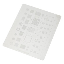 BGA-Reballing-Schablone aus Edelstahl 0,12 mm IOS12