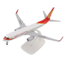 737 Aluminium-Legierung Modellflugzeug-Spielzeug mit Rad 19,6  17,7 cm